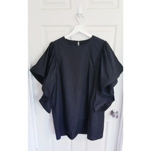 Gracia Black Dramatic Dress